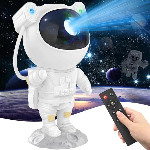 Astronaut Projector Lamp Galaxy Projection Led Night Light Cartoon Spaceman Table Lamp